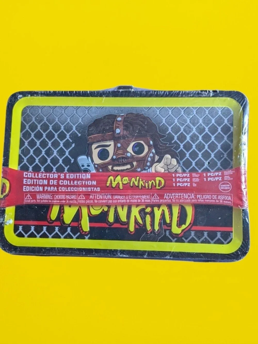 Funko WWE Mankind Collectors Edition Lunchbox & Figure Bundle
